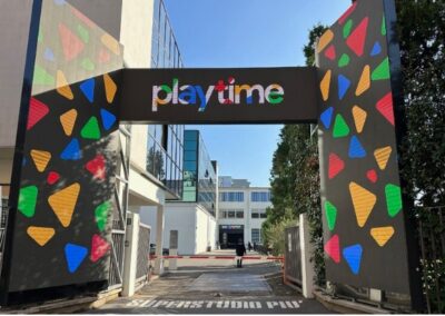 Google Playtime Milaan (2024) en Brussel (2025)